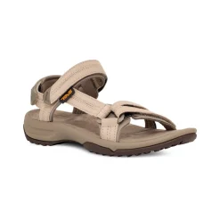 Teva Fodtøj|Sandaler-Terra Fi Lite Suede Sandal Dame  Feather Grey