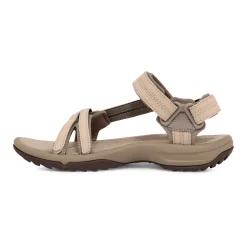 Teva Fodtøj|Sandaler-Terra Fi Lite Suede Sandal Dame  Feather Grey