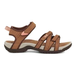 Teva Sandaler-Tirra Leather Damesandal  Honey Brown