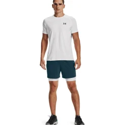 Under Armour Kompressionsshorts|Sportsstøtte-HeatGear® Kompressionsshorts Herre White / Black