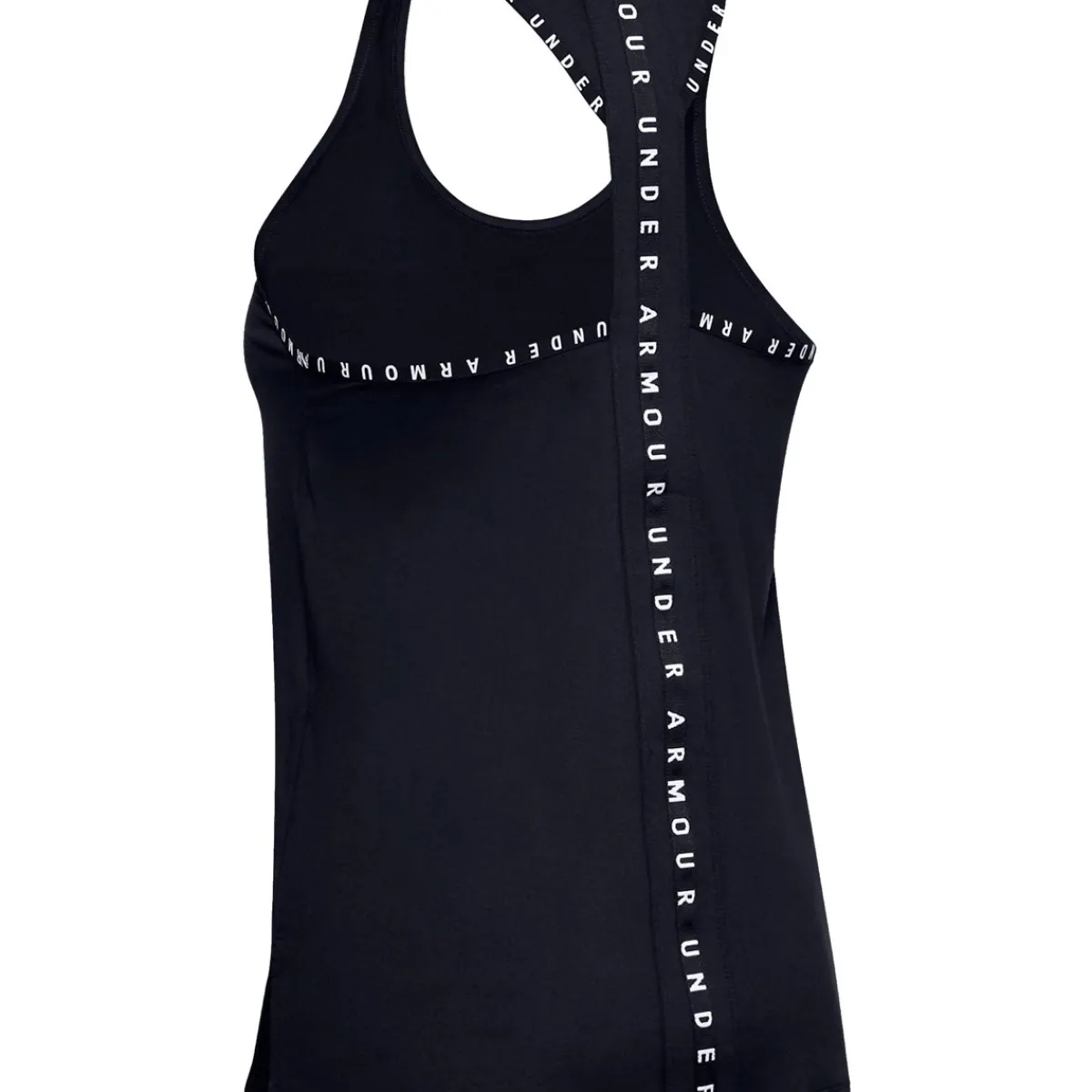 Under Armour Træningstøj|Løbetøj-Knockout Tank Top Dame Black / White