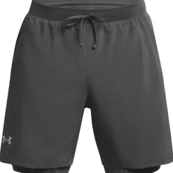 Under Armour Håndboldtøj|Fodboldtøj-Launch 7" 2-i-1 Shorts Herre  Castlerock