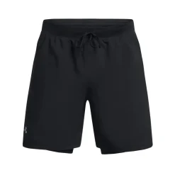 Under Armour Håndboldtøj|Fodboldtøj-Launch 7" 2-i-1 Shorts Herre  Black / Reflective