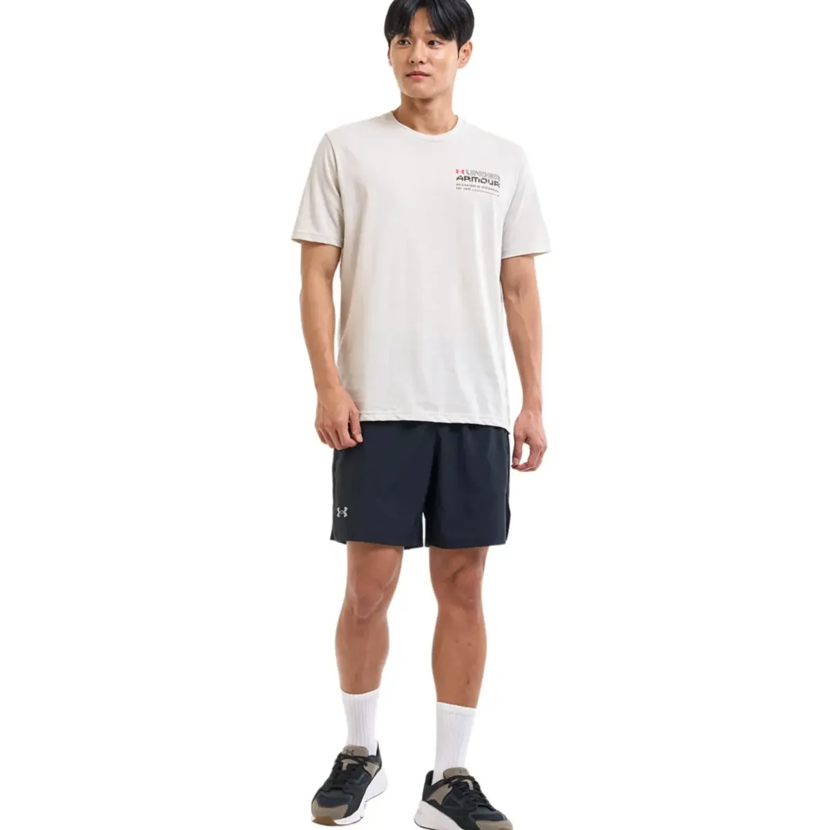 Under Armour Håndboldtøj|Fodboldtøj-Launch 7" Shorts Herre Black / Reflective