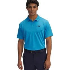 Under Armour Beklædning|Outdoortøj-Performance 3.0 Golf Polo Herre 452 Ether Blue / Midnight Navy