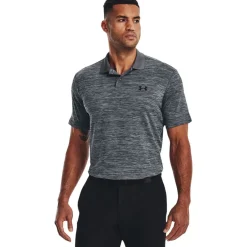 Under Armour Beklædning|Outdoortøj-Performance 3.0 Golf Polo Herre  012 Pitch Gray / Black