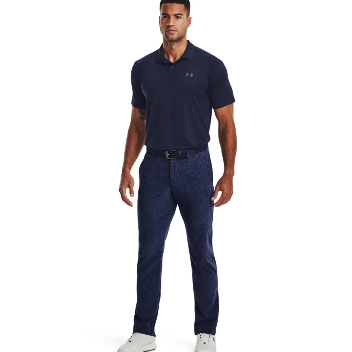 Under Armour Beklædning|Outdoortøj-Performance 3.0 Golf Polo Herre Midnight Navy / Pitch Gray