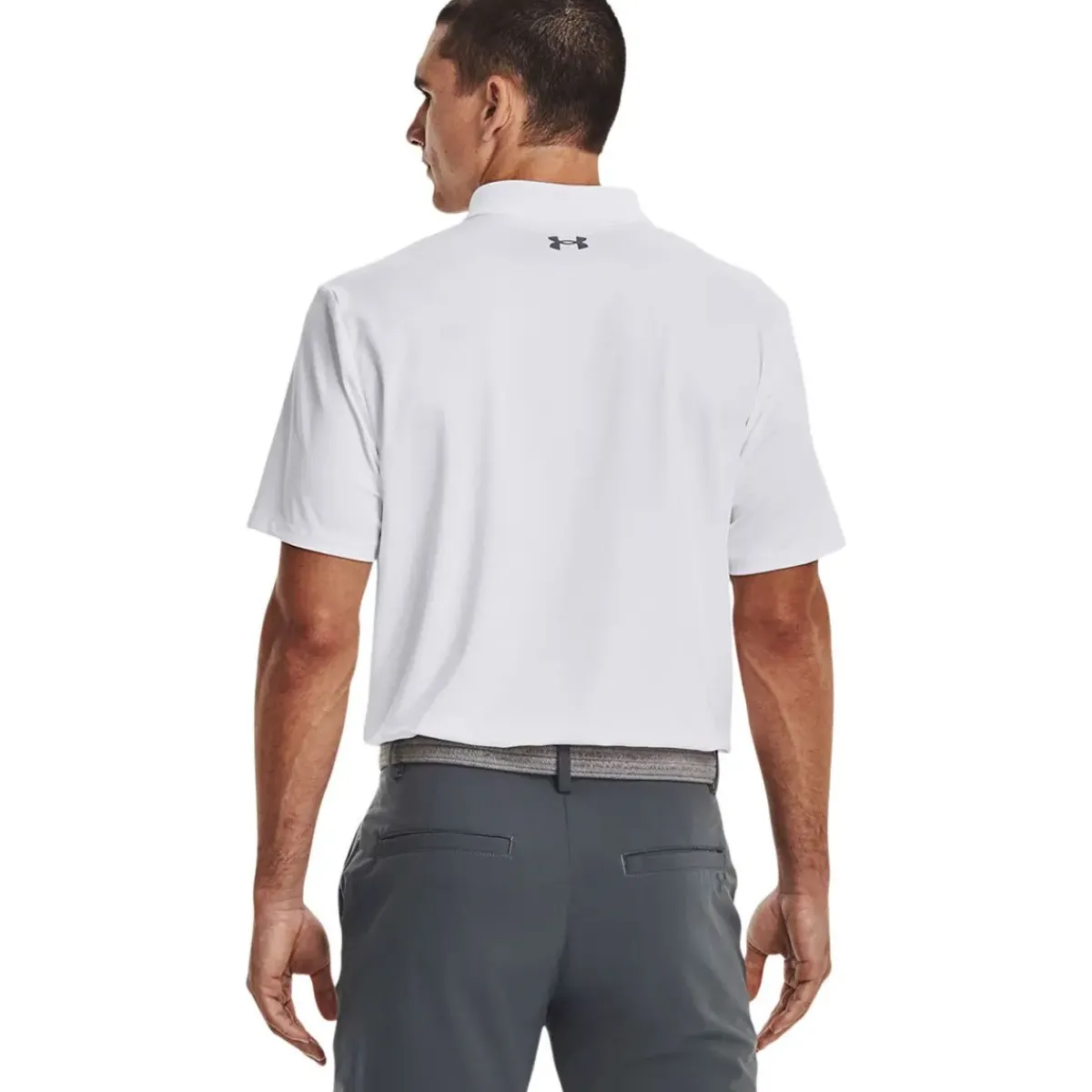 Under Armour Beklædning|Outdoortøj-Performance 3.0 Golf Polo Herre 100 White / Pitch Gray