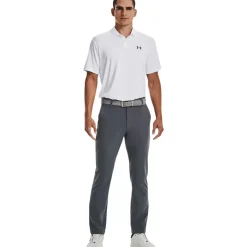 Under Armour Beklædning|Outdoortøj-Performance 3.0 Golf Polo Herre 100 White / Pitch Gray