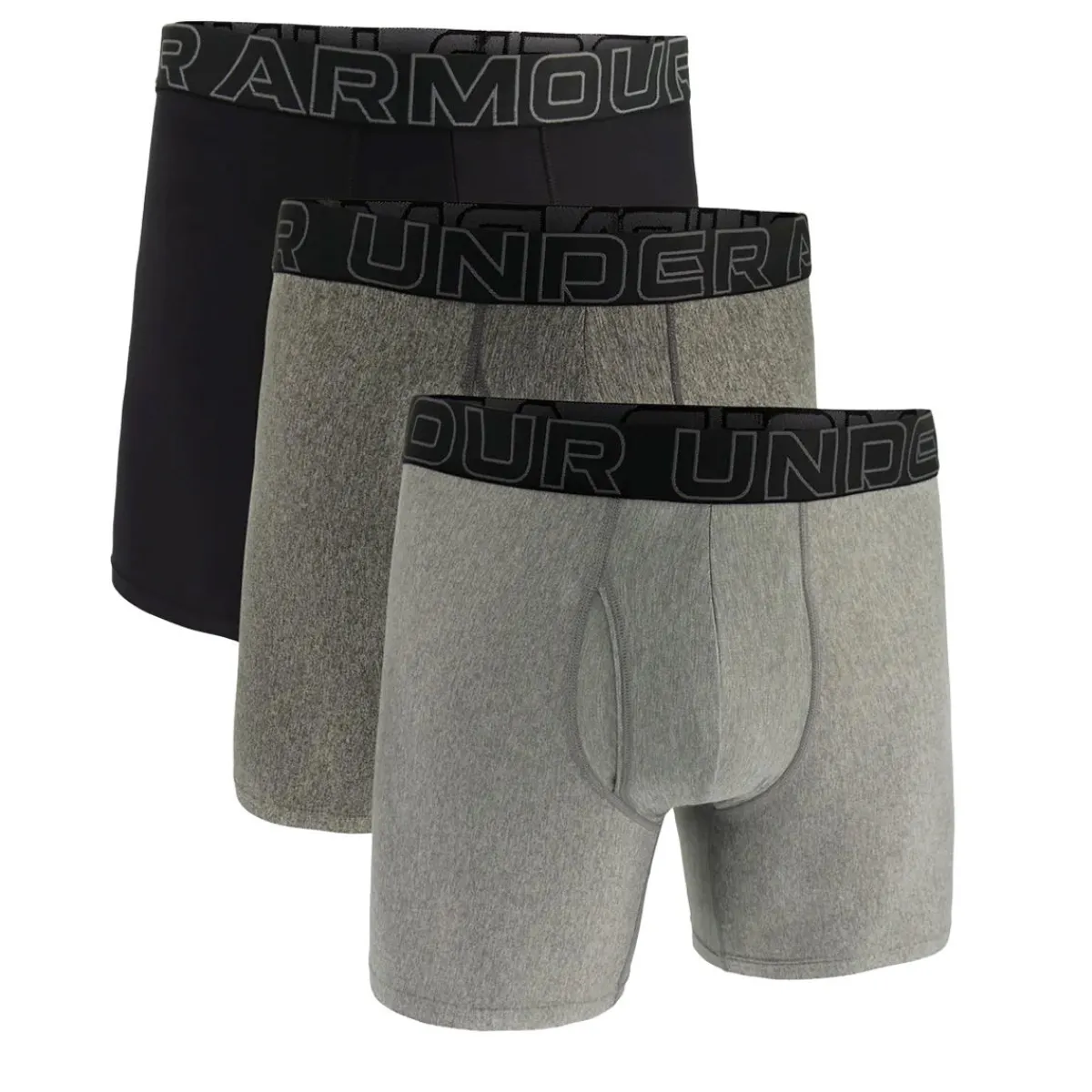Under Armour Træningstøj|Træningstøj-Performance Tech 6in Underbukser Herre Grey / Black