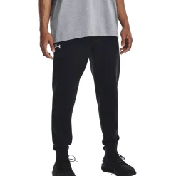 Under Armour Håndboldtøj|Træningstøj-Rival Fleece Joggers Herre, black  001 Black / White