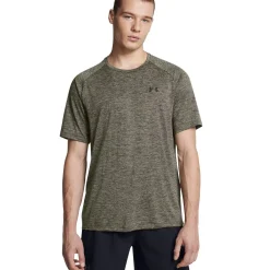 Under Armour Træningstøj|Løbetøj-Tech™ 2.0 T-shirt Herre  001 Marine OD Green / Black