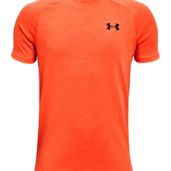 Under Armour Håndboldtøj|Fodboldtøj-Tech 2.0 T-shirt Børn, orange 825 Blaze OrangeMateriale: 100 % Polyester En t-shirt med mange gode detaljer, bl.a.: - Bevægelsesfri og afslappet pasform - UA Tech™ sikrer et hurtigtørrende og super blødt materiale- Logo på brystet- Ingen generende syninger Størrelsesguide:Bryst(cm)Talje (cm)Højde (cm)XS63.5 - 6655.6 - 58.4122 -127S66 -71.158.4 - 63.5127 -137M71.1 - 76.263.5 - 66137 - 149L76.2 - 81.366 - 68.6149 - 160XL81.3 - 86.471.3 - 73.7160 - 170Detaljer