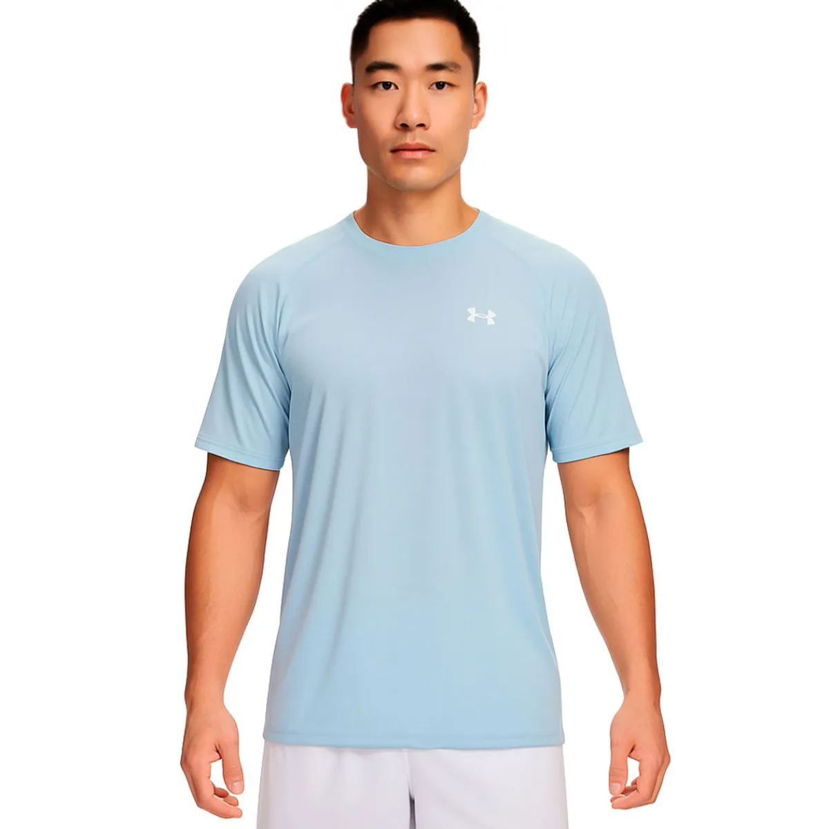 Under Armour Træningstøj|Løbetøj-Tech Textured Trænings T-shirt Herre