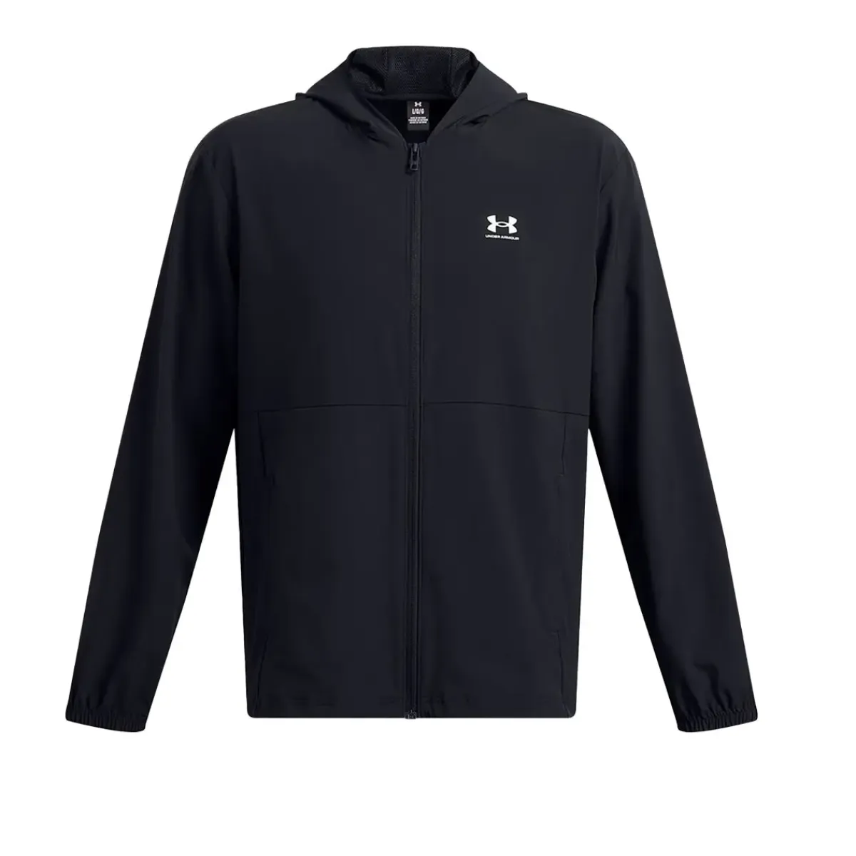 Under Armour Træningstøj|Træningstøj-Vibe Woven Windbreaker Træningsjakke Herre 001 Black / White