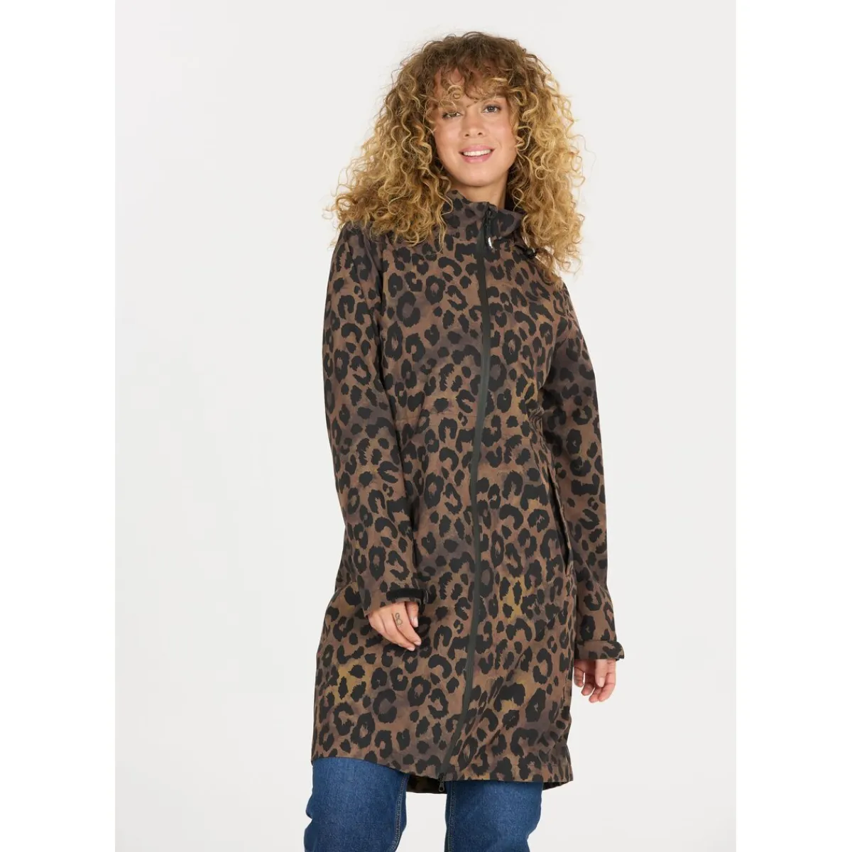 Weather Report Regntøj|Regntøj-Balmy AOP W-PRO 15.000 Regnfrakke Dame