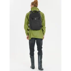 Weather Report Rygsække|Tasker Og Rygsække-Bronze PU Computer Rygsæk  1001 Black