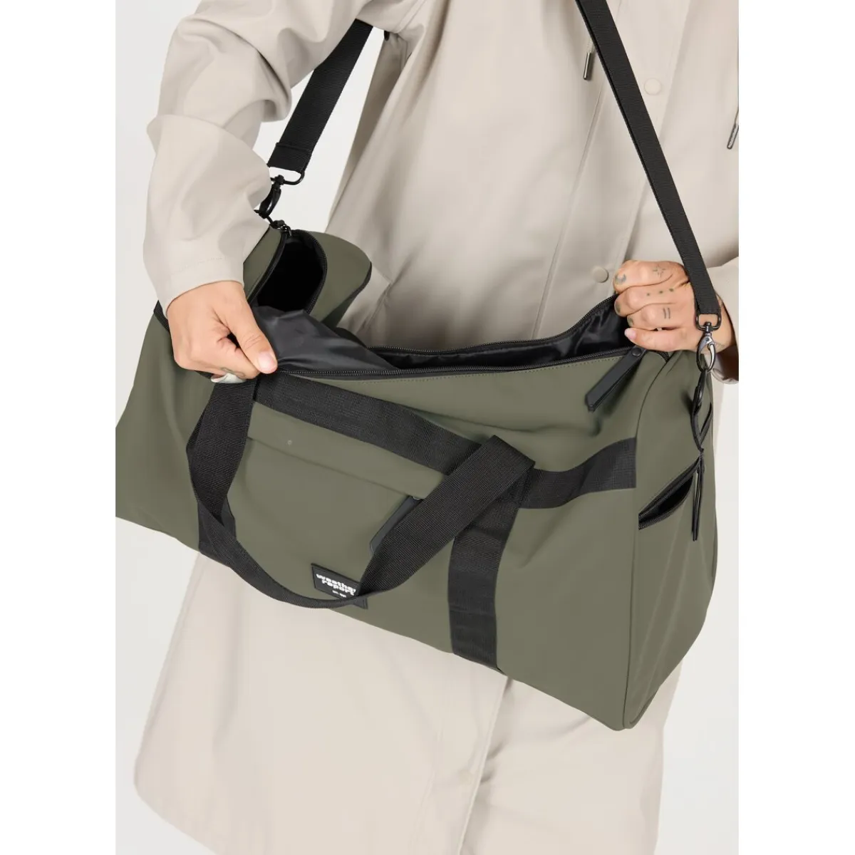 Weather Report Duffelbags|Sportstasker-Bronze PU 40L DuffelBag 3247 Cypress