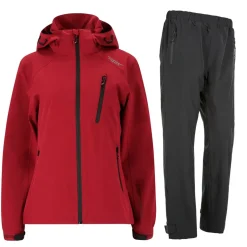 Weather Report Regntøj|Regntøj-Camelia W-Pro 15000 Regnsæt Dame, biking red 4120 Biking red