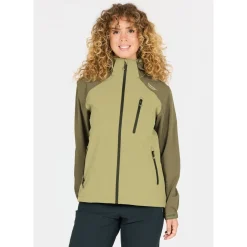 Weather Report Regntøj|Beklædning-Camelia W-Pro 15000 Jakke Dame, mosstone