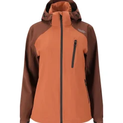 Weather Report Regntøj|Beklædning-Camelia W-Pro 15000 Jakke Dame, mocha bisque