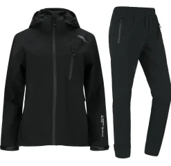Weather Report Regntøj|Regntøj-Camelia W-Pro 15000 Regnsæt Dame, sort 1001 Sort