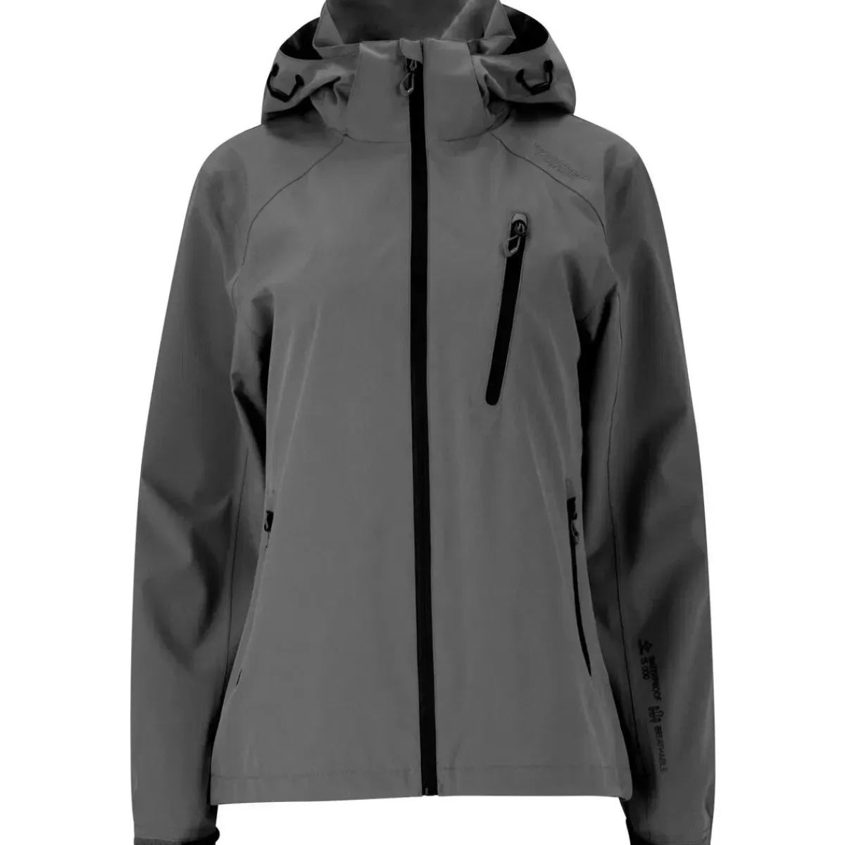 Weather Report Regntøj|Beklædning-Camelia W-Pro 15000 Jakke Dame, asphalt
