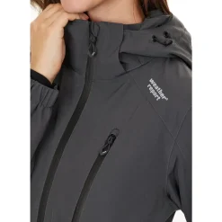 Weather Report Regntøj|Beklædning-Camelia W-Pro 15000 Jakke Dame, asphalt