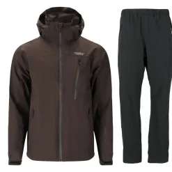 Weather Report Regntøj|Regntøj-Delton W-Pro 15000 Regnsæt Herre, espresso  1238 EspressoMateriale: 94% Polyester 6% Elastan