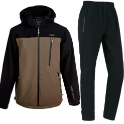 Weather Report Regntøj|Regntøj-Delton W-Pro 15000 Regnsæt Herre, tarmac  3056 TarmacMateriale: 94% Polyester 6% Elastan