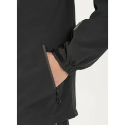 Weather Report Regntøj|Beklædning-Delton W-Pro 15000 Jakke Herre  1001 BlackMateriale: 94% Polyester 6% Elastan