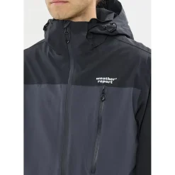 Weather Report Regntøj|Regntøj-Delton W-Pro 15000 Regnsæt Herre, blue nights  2154 Blue NightsMateriale: 94% Polyester 6% Elastan