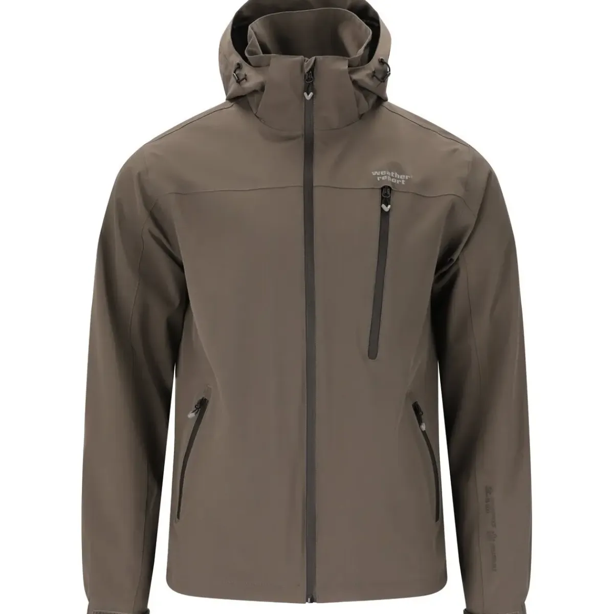 Weather Report Regntøj|Beklædning-Delton W-Pro 15000 Jakke Herre, black ink 1071 Black Ink