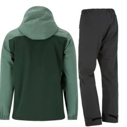 Weather Report Regntøj|Regntøj-Delton W-Pro 15000 Regnsæt Herre, deep forest  3053 Deep ForestMateriale: 94% Polyester 6% Elastan