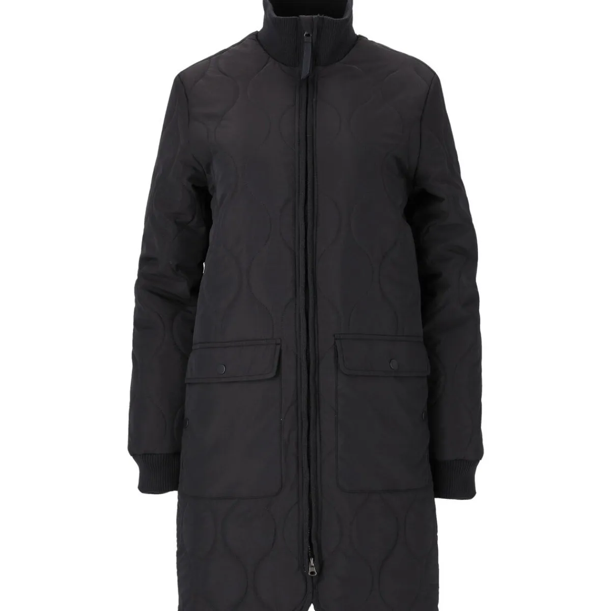 Weather Report Outdoortøj|Beklædning-Eilish Long Quilted Termojakke Dame