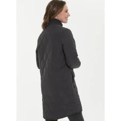 Weather Report Outdoortøj|Beklædning-Eilish Long Quilted Termojakke Dame