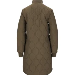 Weather Report Beklædning|Outdoortøj-Eilish Long Quilted Termojakke Dame