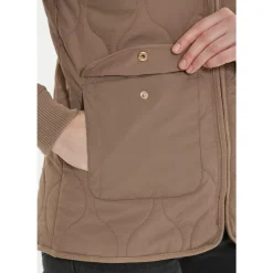 Weather Report Beklædning|Outdoortøj-Eilish Short Quilted Termojakke Dame