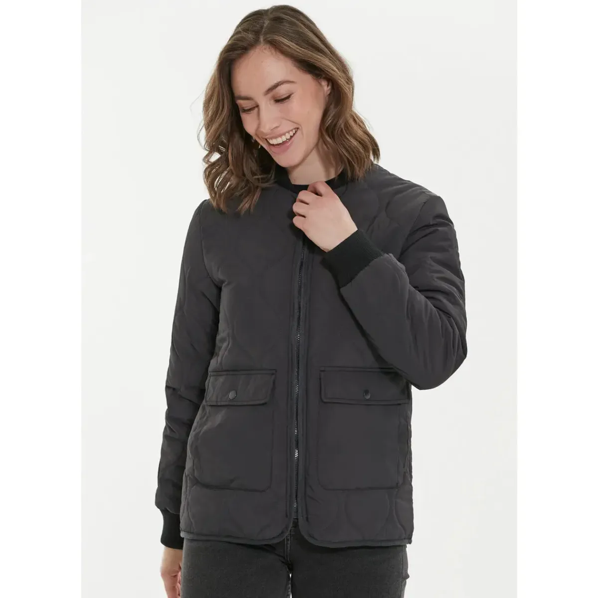Weather Report Outdoortøj|Beklædning-Eilish Short Quilted Termojakke Dame