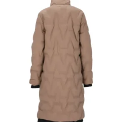 Weather Report Outdoortøj|Beklædning-Foster Long Puffer Vinterjakke Dame