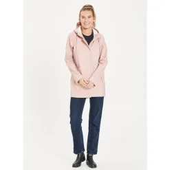 Weather Report Regntøj|Regntøj-Petra PU Regnfrakke Dame, pink