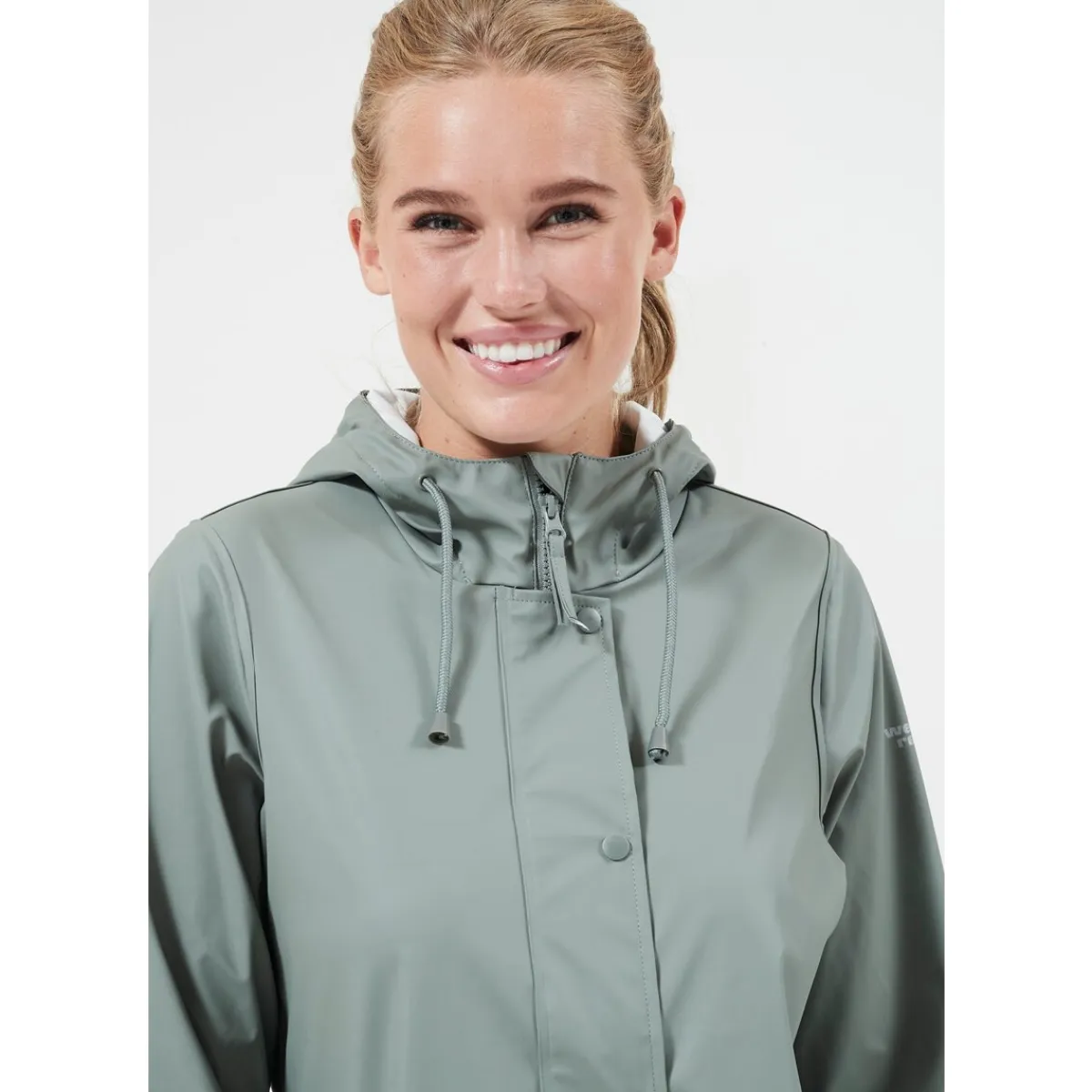 Weather Report Regntøj|Regntøj-Petra PU Regnfrakke Dame, agave