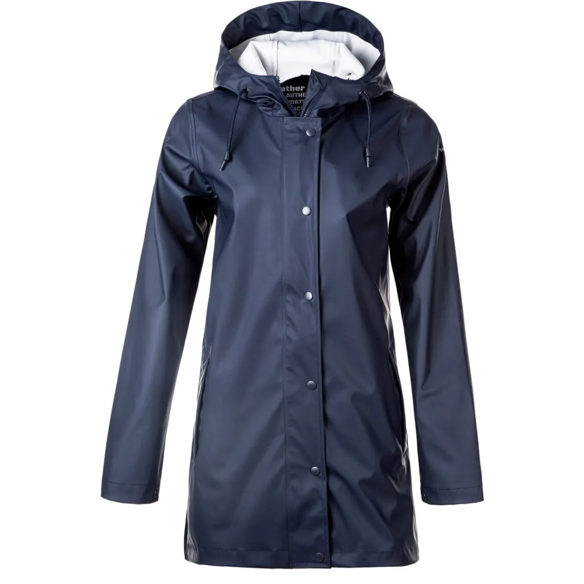 Weather Report Regntøj|Regntøj-Petra PU Regnfrakke Dame, navy