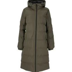 Whistler Vintertøj|Vintertøj-Abella Long Padded Vinterjakke Dame