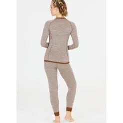 Whistler Vintertøj|Skitøj-Brandi Merinould Skiundertrøje Dame