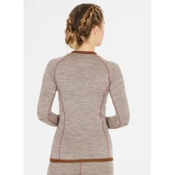 Whistler Vintertøj|Skitøj-Brandi Merinould Skiundertrøje Dame