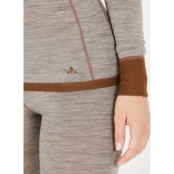 Whistler Vintertøj|Skitøj-Brandi Merinould Skiundertrøje Dame