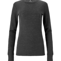 Whistler Skitøj|Vintertøj-Cerro Merino Skiundertrøje Dame, sort 1001 Black