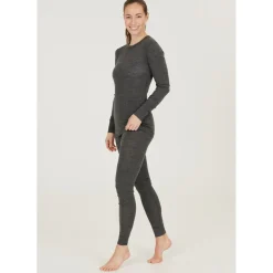 Whistler Skitøj|Vintertøj-Cerro Merino Skiundertrøje Dame, sort 1001 Black