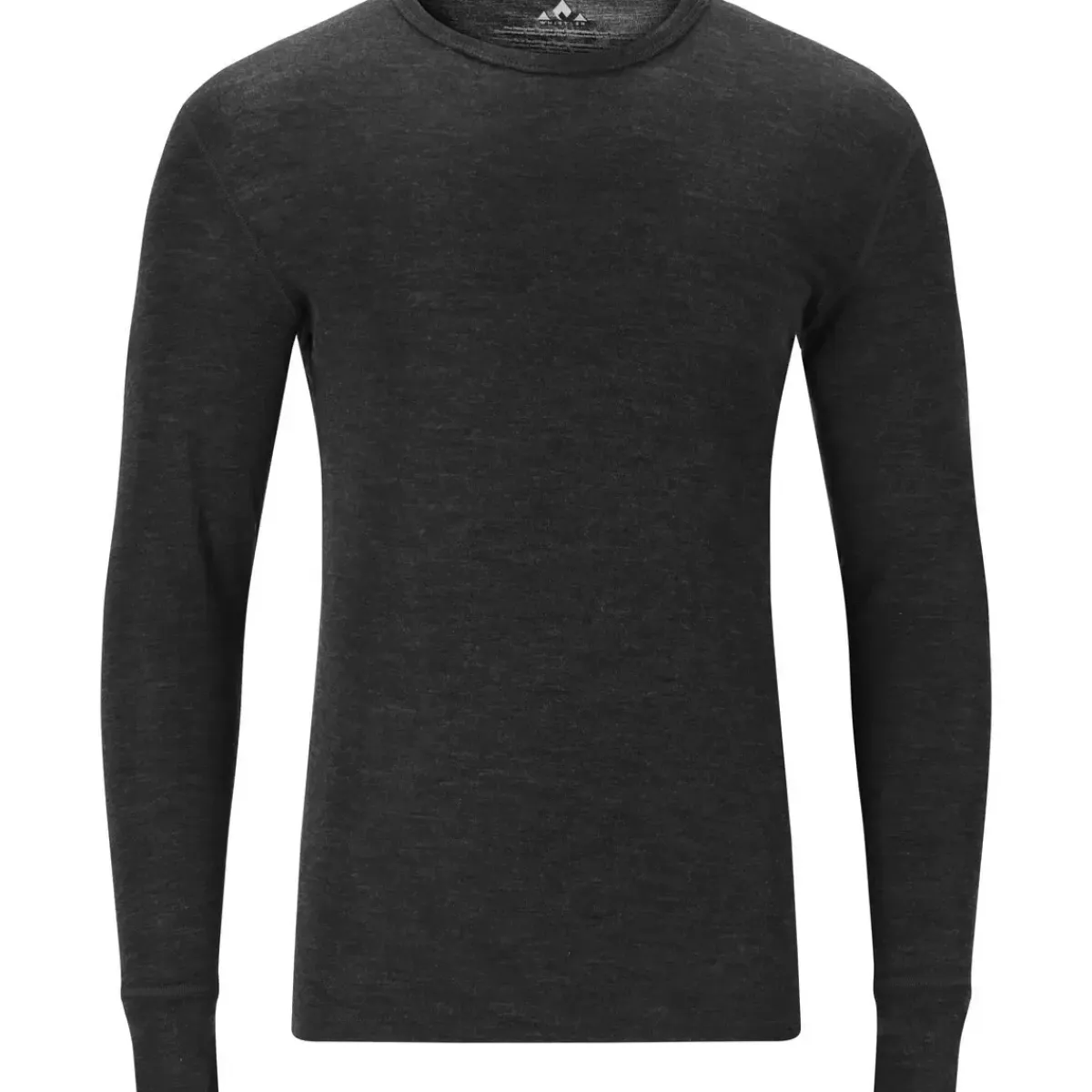 Whistler Skitøj|Vintertøj-Cerro Merino uld Skiundertrøje Herre, sort